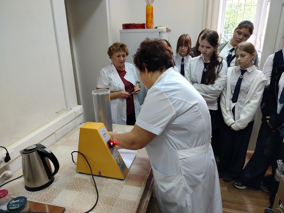 Госсорткомиссия по Краснодарскому краю и Республике Адыгея провела экскурсию для агротехкласса школы № 6